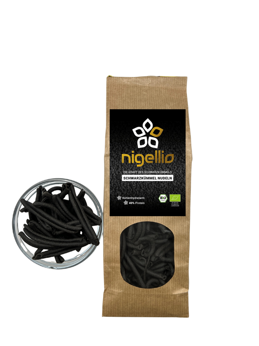 Schwarzkümmel-Nudeln | Lower Carb - High Protein